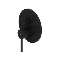 367100300 Scandinavian Pure Смеситель для душа Damixa монтируемый в стену, чёрный