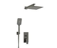 A84202 Встраиваемый комплект для душа WasserKRAFT с верхней душевой насадкой и лейкой