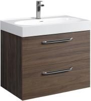 Тумба под умывальник Belux Стокгольм НП 70-02 Орех Карини натуральный