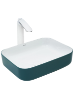 Раковина накладная WeltWasser WW SK ELBACH M2195 GW