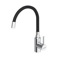 D3007622 Logic Кухонный смеситель Dorff с гибким изливом, черный