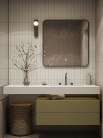 Зеркало Reflexon Night RX6150NT с фронтальной подсветкой, к/с, диммером 800х800