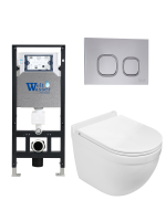 Комплект инсталляции с унитазом Weltwasser AMBERG 506 + HEIMBACH 043 GL-WT + AMBERG RD-CR
