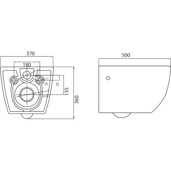 Унитаз подвесной BelBagno Sfera-r BB513CH