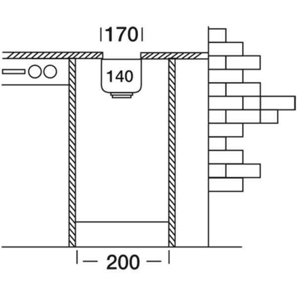 Кухонная мойка Kromevye Undermount EX 003