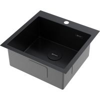 Кухонная мойка Omoikiri Akisame 51-GB нерж. сталь/графит 4997013