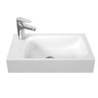 Умывальник Belux Темпо 500 Белый матовый, Solid Surface