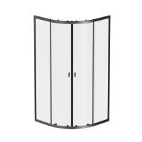 W88G-205-090BT64 X-Joy Twin Slide,  Душевое ограждение AM.PM без  поддона, 90x90, профиль черный