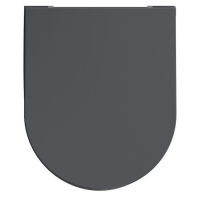 Сиденье для унитаза ISVEA Infinity VEA Rondo F50 ШГ 365*445 антрацит матовый 40KF0522I-S