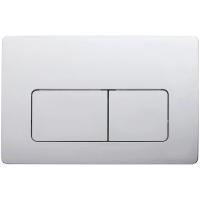 Кнопка смыва Veconi FLUSH V5, FLV5-C, 240х162х9, пластик, хром глянец