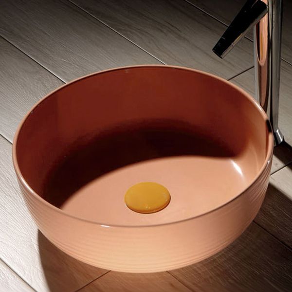 Раковина MELANA MLN-T4003H-B5 (персиковая)