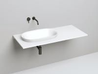 Раковина полувстраиваемая Salini MAREA 01, белый, 1802101G