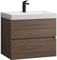 Тумба под умывальник Belux Париж НП 60-02 Орех Карини натуральный