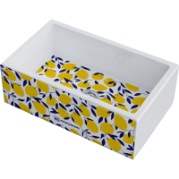 Кухонная мойка Omoikiri Mikura 76-Lemon Natceramic/белый 4993020