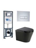 Комплект инсталляции с унитазом Weltwasser MARBERG 410 + SALZBACH 043 GL-BL + MAR 410 SE CR