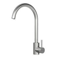 F85B07111 X-Joy S, Смеситель для кухни AM.PM с С-изливом, сатин