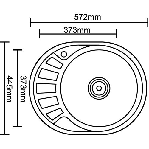 Кухонная мойка Ledeme L85745-6R 45x57