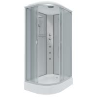 Душевая кабина Niagara Classic NG-3312-14RG (120х80х215) низкий поддон(13см),стекло матовое,3 места