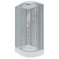 Душевая кабина Niagara Classic NG-3312-14LG (120х80х215) низкий поддон(13см),стекло матовое,3 места