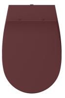 Сиденье для унитаза ISVEA Sentimenti Neo D40 ШГ 367*440 бордовый матовый 40D40543I-S