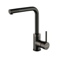 Смеситель для кухни Paulmark HONNER Ho212018-GM, вороненая сталь