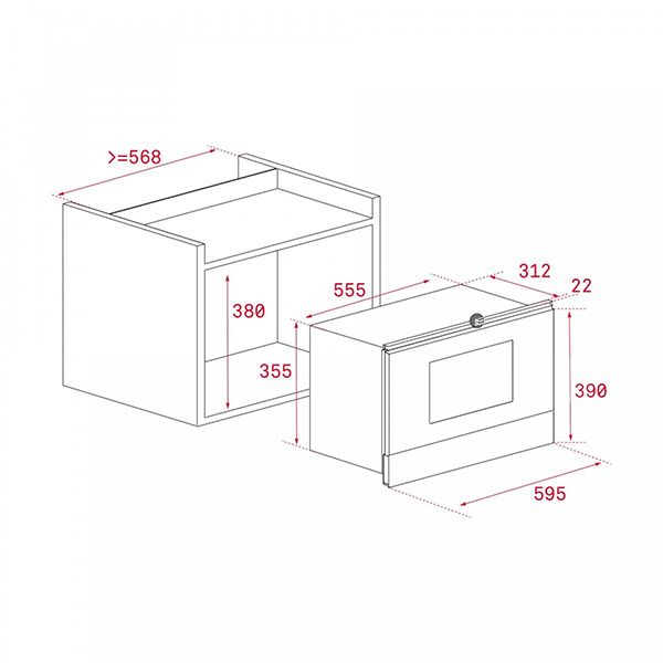 Микроволновая печь TEKA MWR 22 BI VNS SILVER