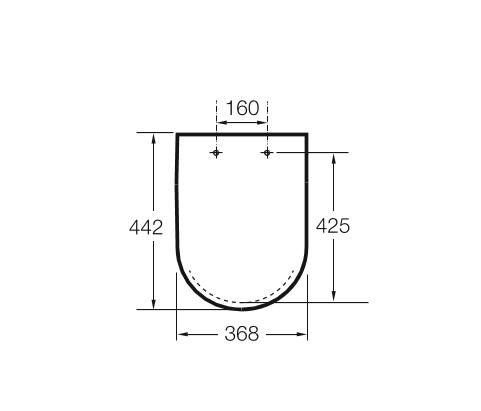 Сиденье для унитаза Roca Inspira Round A80152265B, soft-close, бежевый