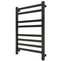Полотенцесушитель Электрич. с/т GROIS Bruno GR-122 400/800 П8 RAL9005 U черный матовый