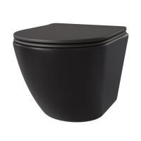 Унитаз Taliente Amato AM25010 Nero подвесной