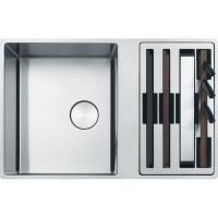 Кухонная мойка FRANKE 127.0579.559 из нержавеющей стали BWX 220-41-27  (вентиль-автомат в комплекте)