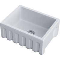 Кухонная мойка Omoikiri Mikura 61-WH Glossy Natceramic/белый глянцевый 4993257