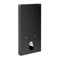 Пристенный модуль системы инсталляции для биде WasserKRAFT Naab 86BDT.050.BL