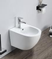 Биде подвесное Vincea Globo VB1-14S, цвет белый