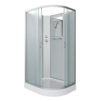 Душевая кабина Niagara Classic NG-3312-14LBK (120х80х200) низкий поддон(13см),стекло матовое,3 места