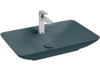 Раковина ISVEA SistemaY Clear накладная 644*395*125 1 цвет изумрудный матовый 10SY50065SV-2P