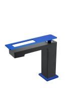 Смеситель для умывальника Boheme Q 141-BUW Black Ultramarine