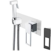 Гигиенический душ Boheme Q 147-WB со смесителем, с внутренней частью