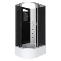 Душевая кабина Niagara Classic NG-2510-14RBKG (120х80х200) высокий поддон(40см),стекло тонированное