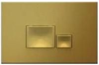 Клавиша смыва ISVEA Axis Piazza для унитаза  246*26*164  золото 54MJ0107I