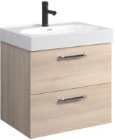 Тумба под умывальник Belux Стокгольм НП 60-02 Акация Лэйкленд светлая