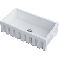 Кухонная мойка Omoikiri Mikura 83-WH Glossy Natceramic/белый глянцевый 4993259