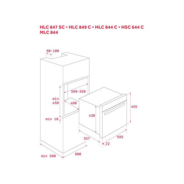 Духовой шкаф TEKA HSC 644 C COMPACT COMBI