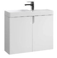 Тумба под умывальник Belux Кадис НП 70 Белый глянцевый