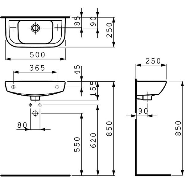 Раковина Laufen 8169570001051