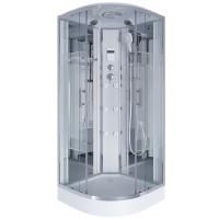 Душевая кабина Niagara Ultra NG-701-01 (90х90х220) низкий поддон(16см),стекло прозрачное с рисунком,4 места