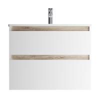 M85AFHX0802WG X-Joy База под раковину AM.PM, подвесная, 80 см, 2 ящика, белый глянец