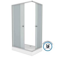 Душевой уголок Niagara Eco NG-012-14Q (120х80х195) низкий поддон(13см),стекло матовое,
