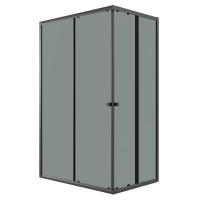 Душевое ограждение Niagara Eco NG-1129-14QT (120х90х190) прямоугольник,раздвижное,черный,стекло тонированное,1 место