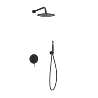 Душевой комплект SANCOS Select встраиваемый для душа, цвет черный матовый, арт. SC3003MB