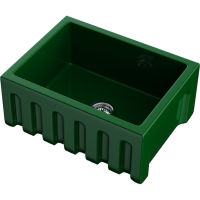 Кухонная мойка Omoikiri Mikura 61-RG Glossy Natceramic/royal green глянцевый 4911255